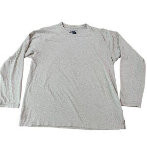 The North Face Long Sleeve T-Shirt Men's Size Medium Beige Outdoor Adventure